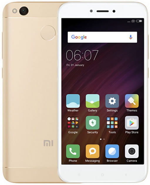 GSM Xiaomi Redmi 4X / 4Gb + 64Gb / DualSIM / 5.0" 1280x720 IPS / Snapdragon 435  / 13 Mp + 5 Mp / 4100 mAh /