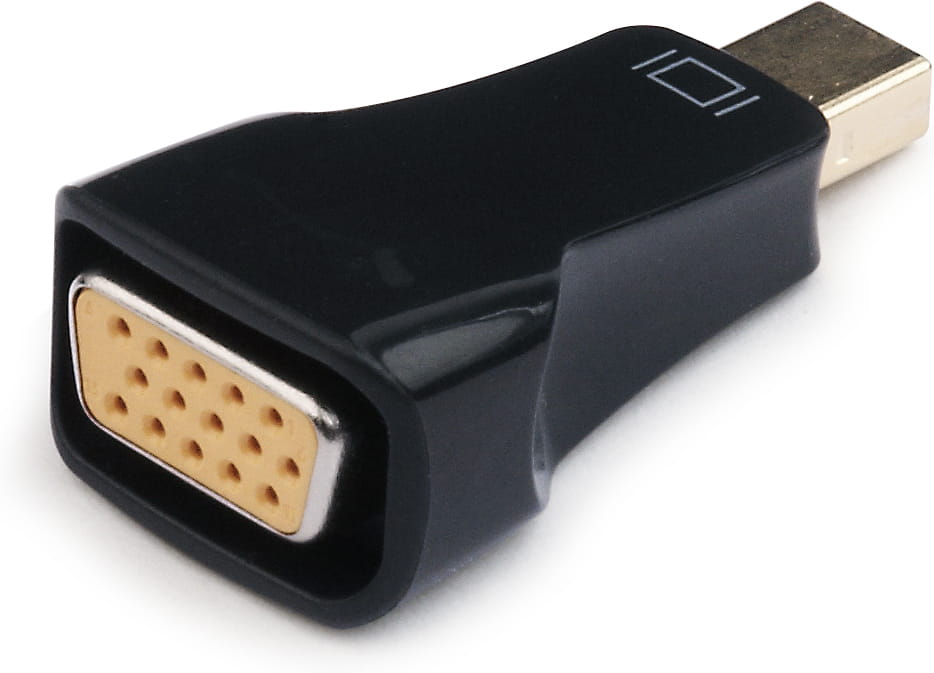 Adapter Gembird Mini DisplayPort - VGA / A-mDPM-VGAF-01 Black
