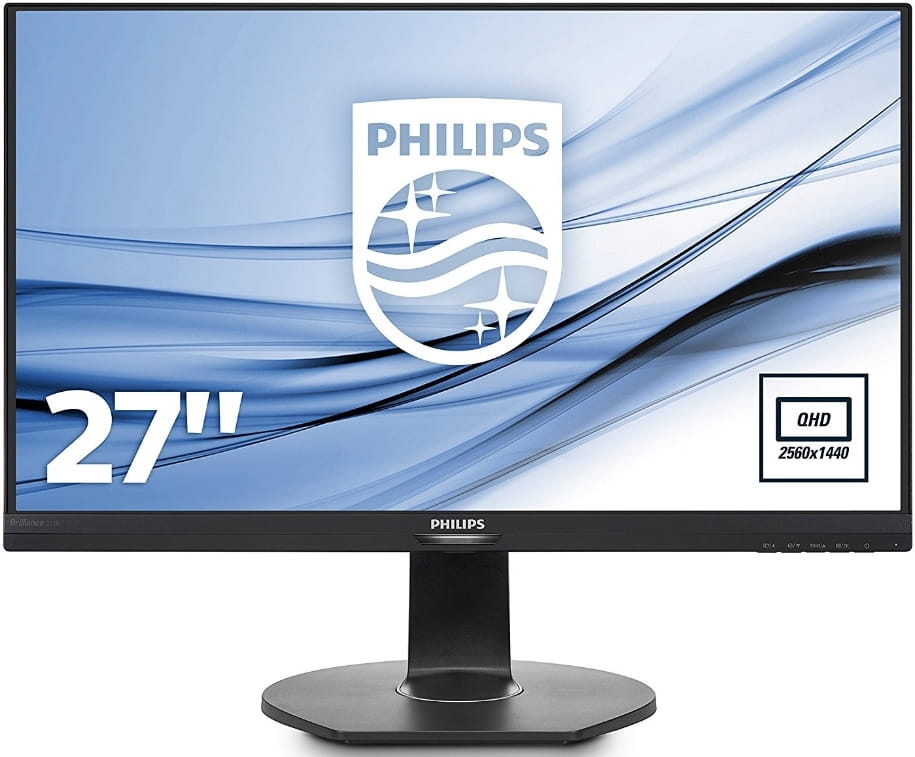 Monitor Philips 272B7QPJEB 27.0" IPS W-LED QHD 2560x1440 / Built-in speakers 2x2W / Pivot / PowerSensor / Black