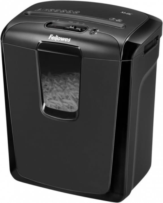 Fellowes PowerShred M-8C / Cross Cut 4х50mm / Capacity 8sheets / Vol. 15 litr.