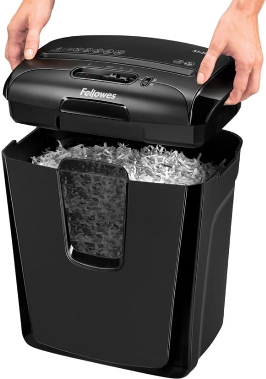 Fellowes PowerShred M-8C / Cross Cut 4х50mm / Capacity 8sheets / Vol. 15 litr.