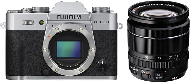 KIT Fujifilm X-T20 + XF 18-55mm / Silver