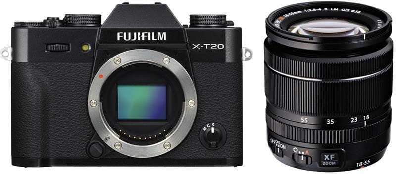 KIT Fujifilm X-T20 + XF 18-55mm / Black