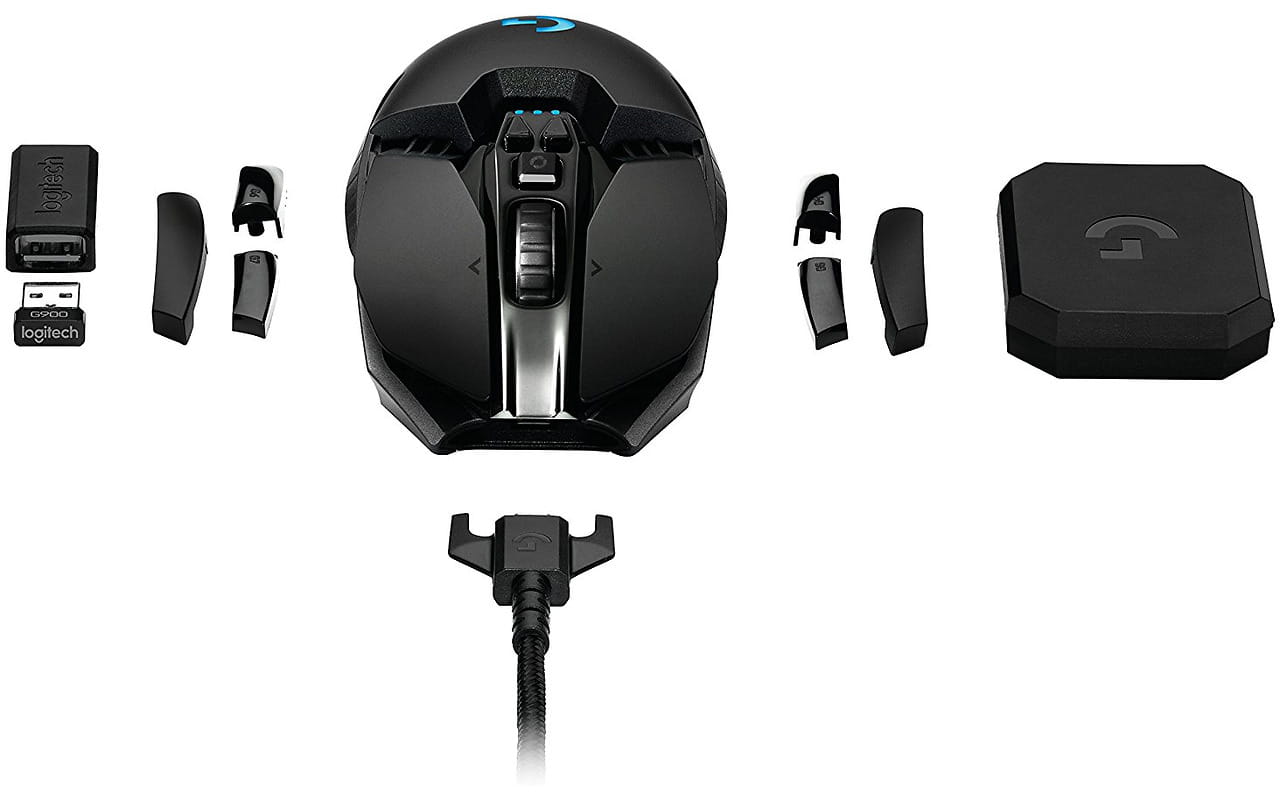 Mouse Logitech G900 Gaming Chaos Spectrum / Wired + Wireless /