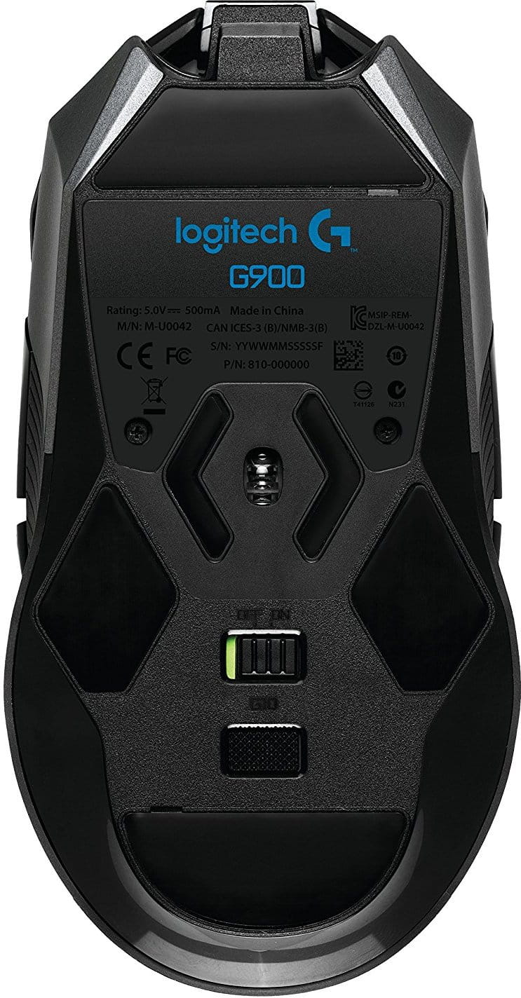 Mouse Logitech G900 Gaming Chaos Spectrum / Wired + Wireless /