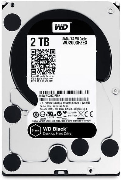 Western Digital Caviar Black WD2003FZEX 3.5" HDD 2.0TB