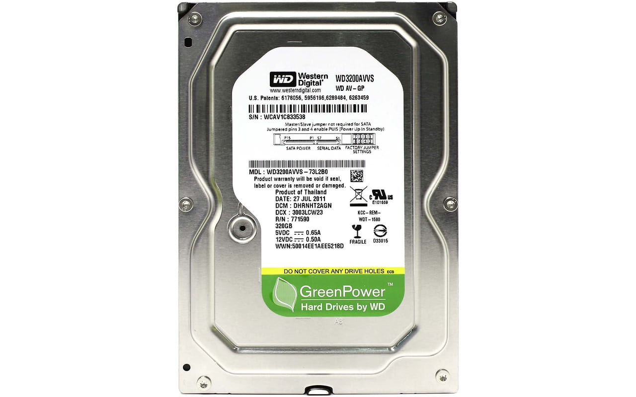 Western Digital AV-GP / WD3200AVVS