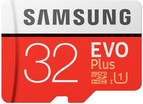 microSDHC Samsung EVO Plus 32GB / SD adapter / MB-MC32GA