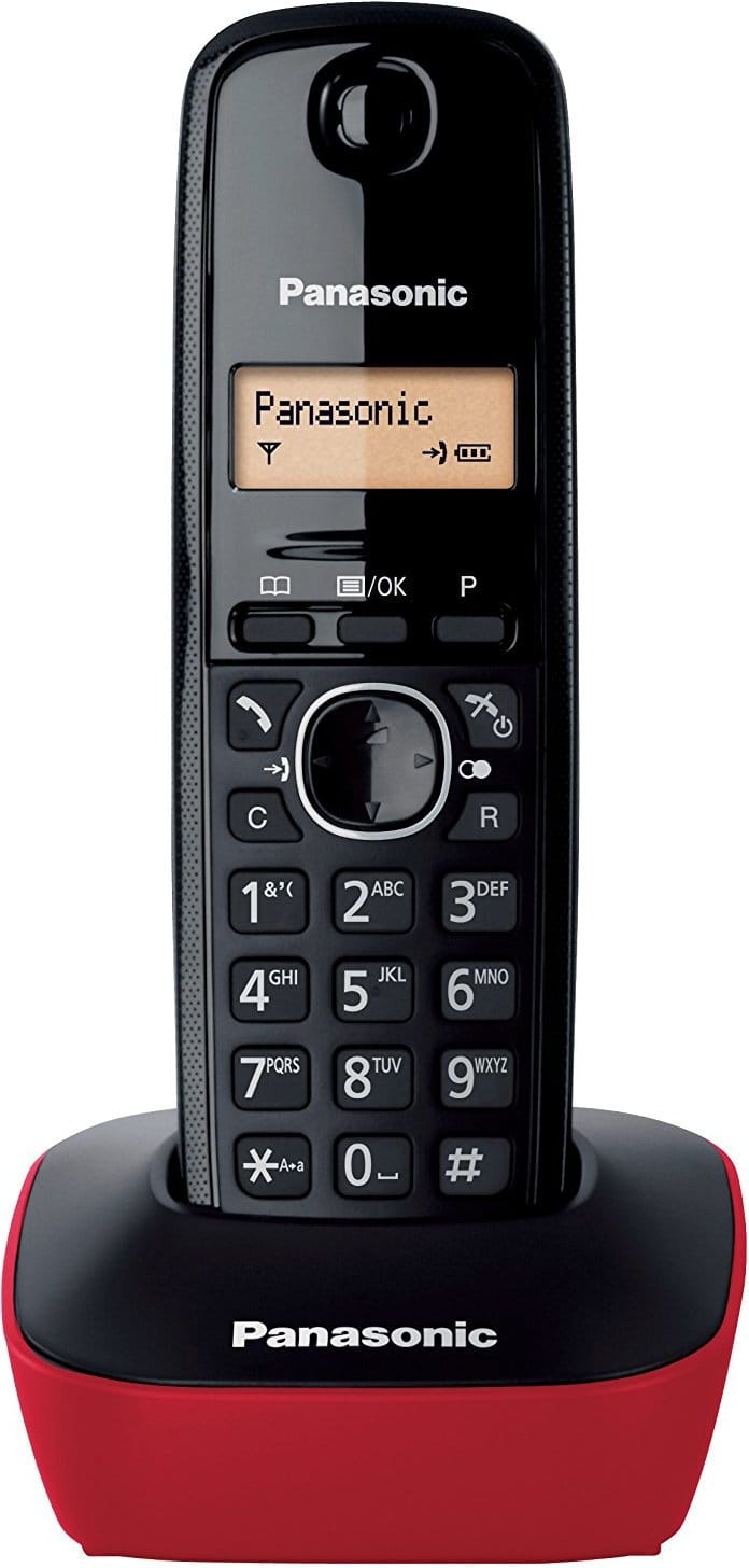 Panasonic KX-TG1611UAR Red