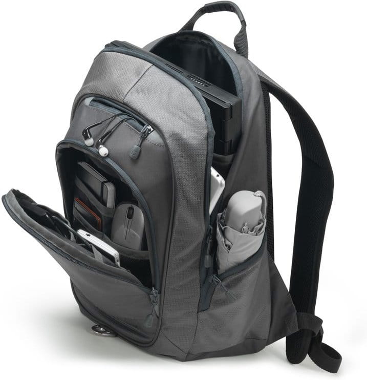 Backpack DICOTA D31045 / Light / 14" - 15.6" / Grey