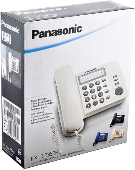 Panasonic KX-TS2352 White