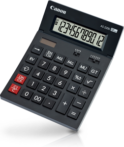 Calculator Canon AS-2200 / 12 digit /