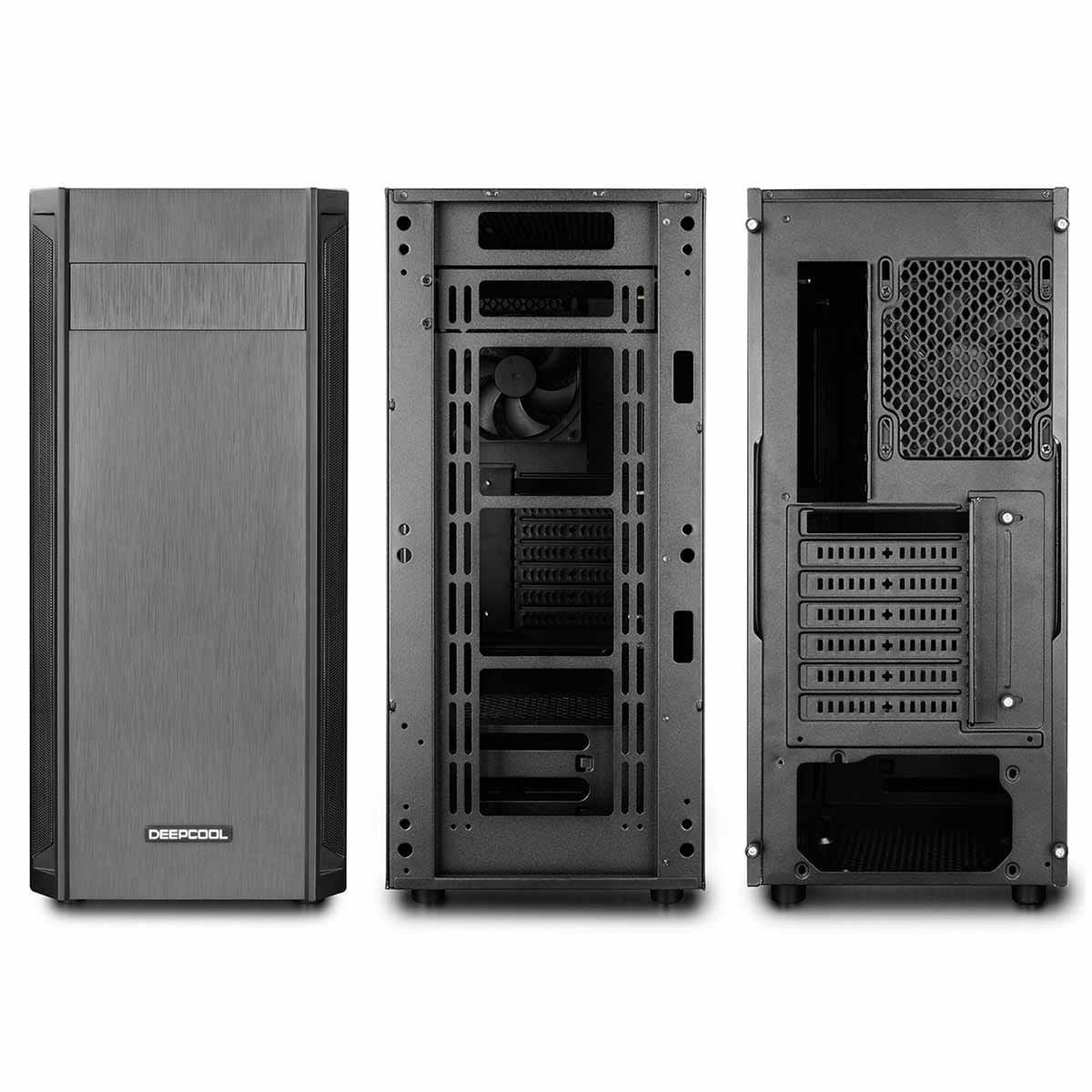 Case Deepcool D-SHIELD V2 / Side-Window / without PSU / XDC-D-SHIELD_V2 / Black