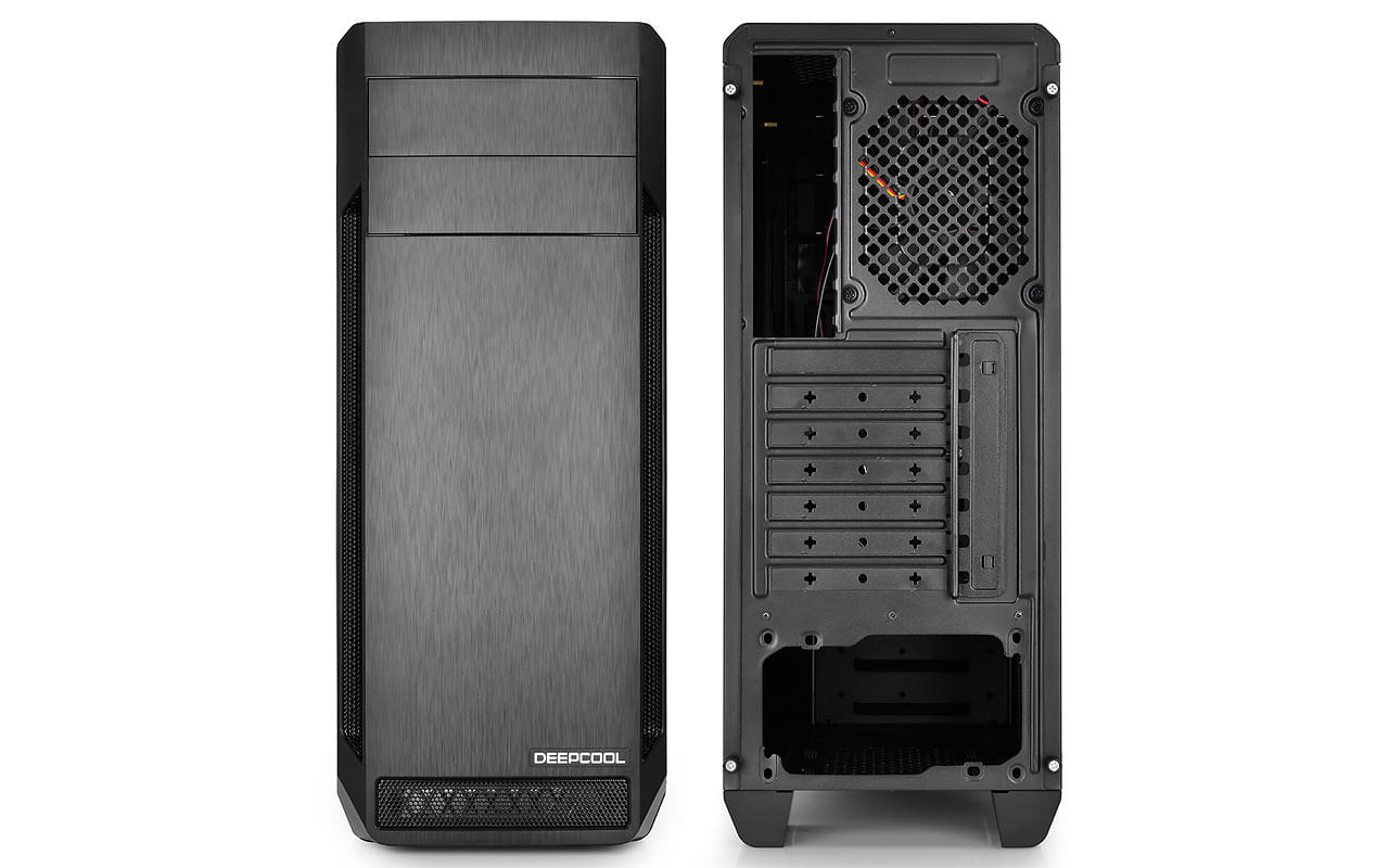 Case Deepcool D-SHIELD V2 / Side-Window / without PSU / XDC-D-SHIELD_V2 / Black