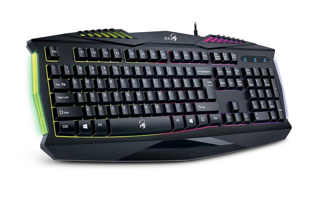 Keyboard Genius Scorpion K220 / 12 function keys / Backlight / Black