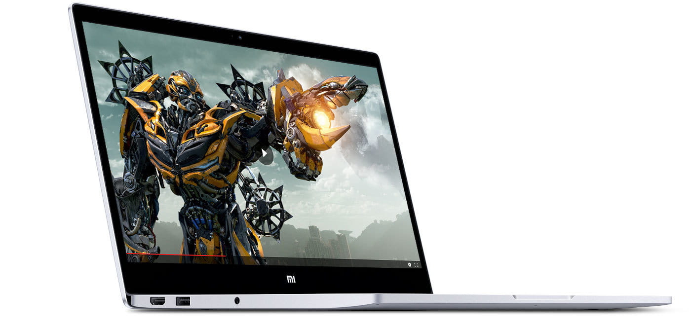 Laptop Xiaomi Mi Notebook Air / 12,5" FullHD / Intel Core m3-7Y30 / 4GB RAM DDR3 / 128GB SSD / Windows 10 / Silver