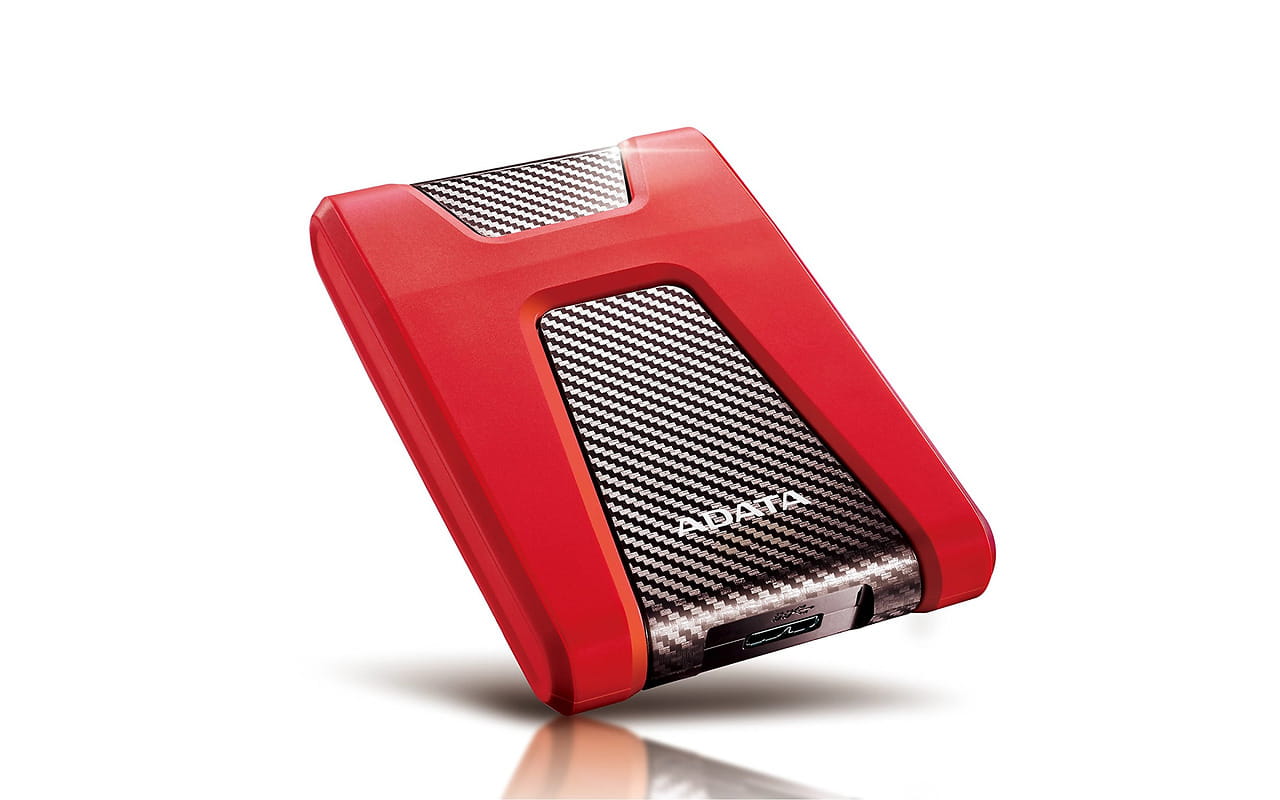 ADATA DashDrive Durable HD650 / 2TB / 2.5" / USB3.0 / AHD650-2TU31 / Red