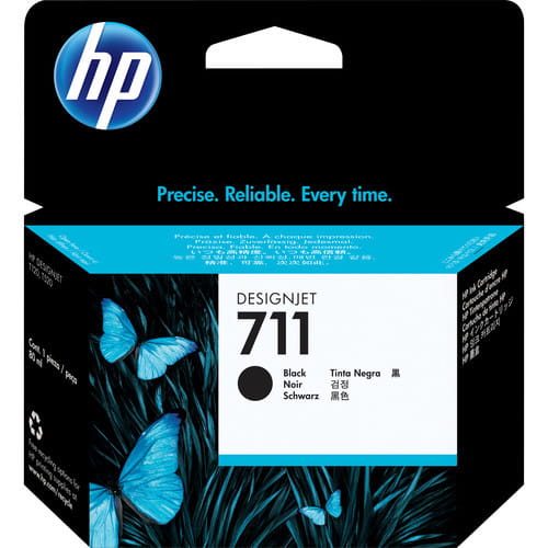Cartridge HP 711 / 80-ml Ink / CZ133A Black