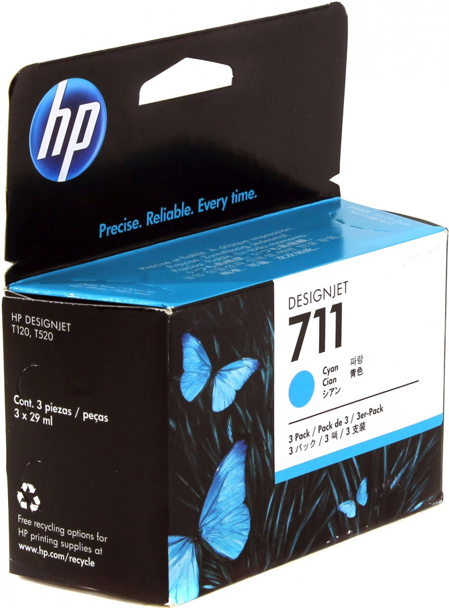 Cartridge HP 711 / 80-ml Ink / CZ133A Black