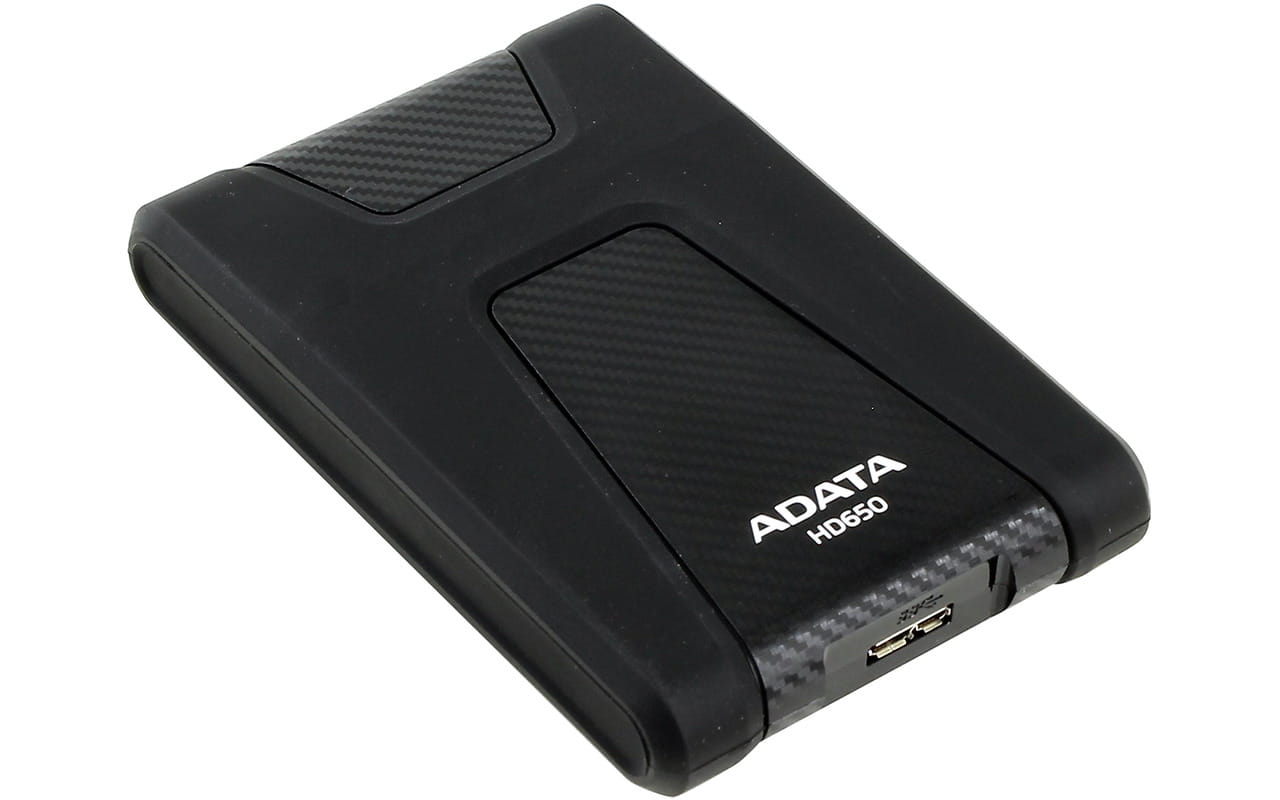 ADATA DashDrive Durable HD650 / 1.0TB / 2.5" / USB3.0 / AHD650-1TU3 / Black