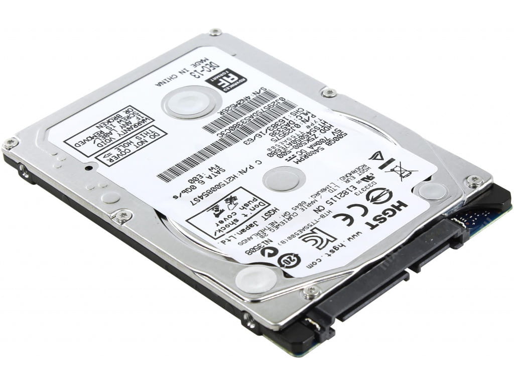 Hitachi Travelstar Z5K500 2.5" HDD 500GB HTS545050A7E680