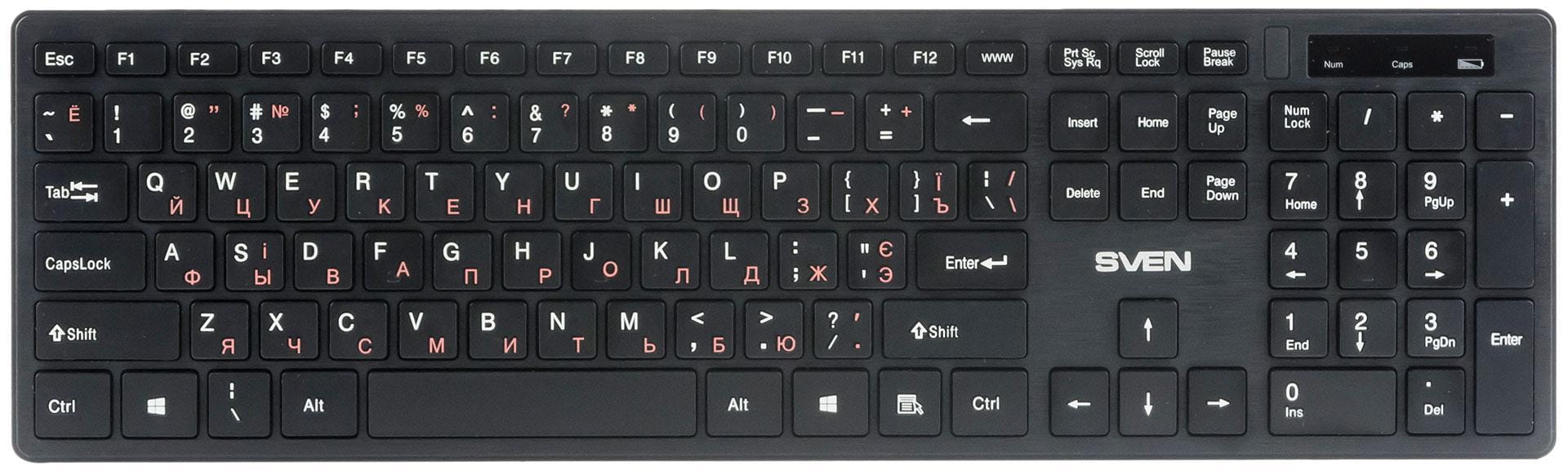 Sven KB-E5900W Black