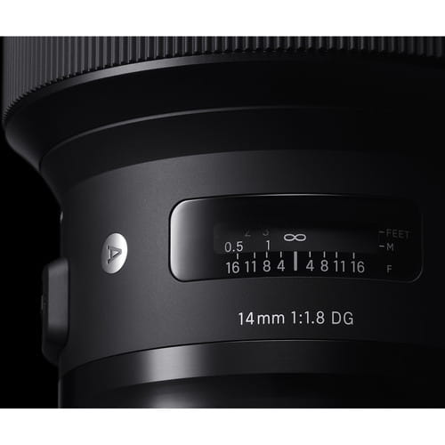 Lens Sigma AF 14mm / f/1.8 / DG HSM / ART / Nikon