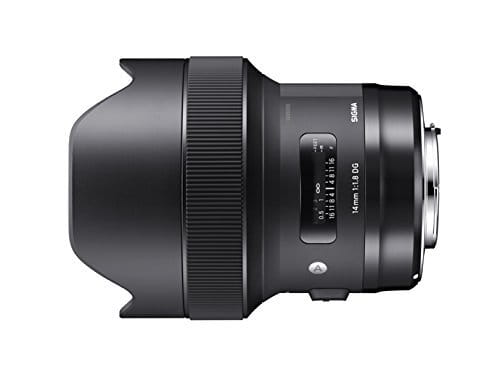 Lens Sigma AF 14mm / f/1.8 / DG HSM / ART / Nikon