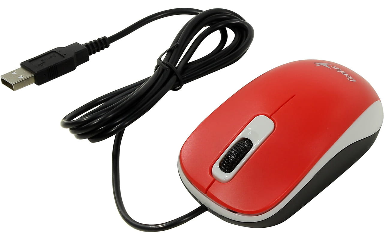 Mouse Genius  DX-110 / USB / Red