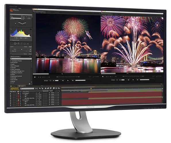 Philips 328P6AUBREB / 32.0" IPS 2560x1440 QHD / Adobe RGB 99% / Black