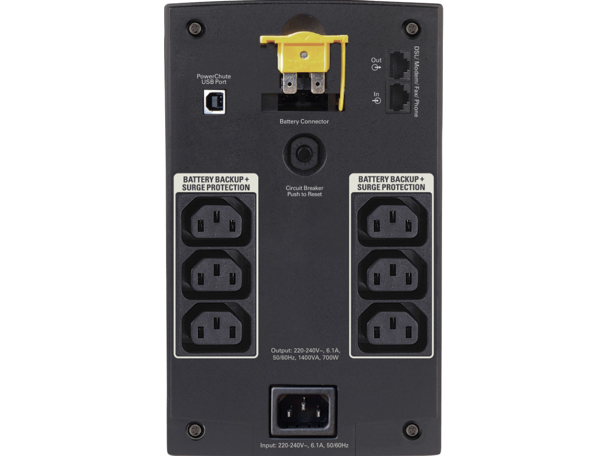 UPS APC Back-UPS BX1400UI / 1400VA / AVR