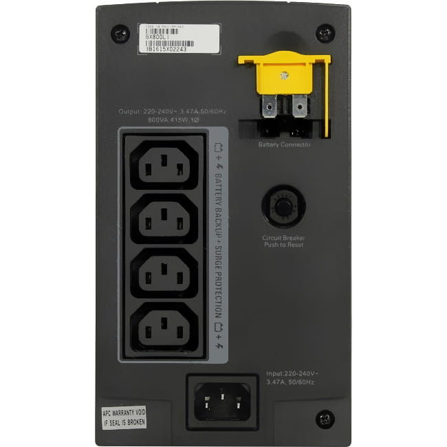 APC Back-UPS BX800LI / 800VA / 415W