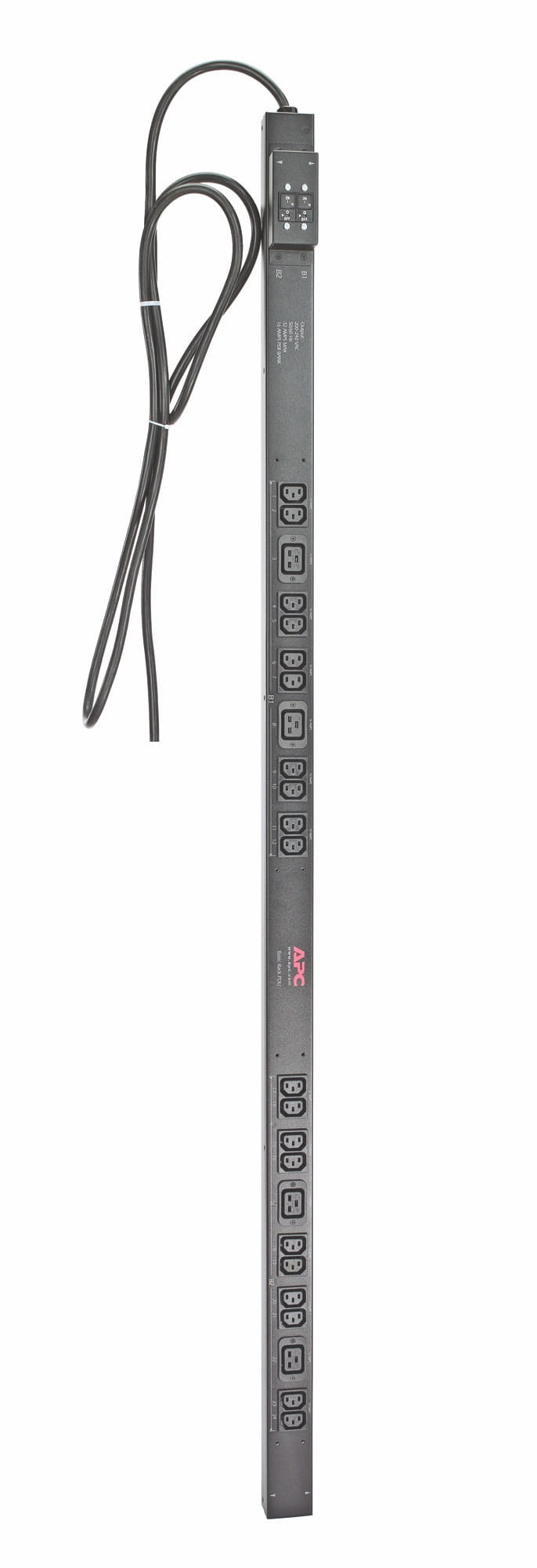 APC Rack PDU AP7552 / ZeroU / 16A / 20xC13 / 4xC19
