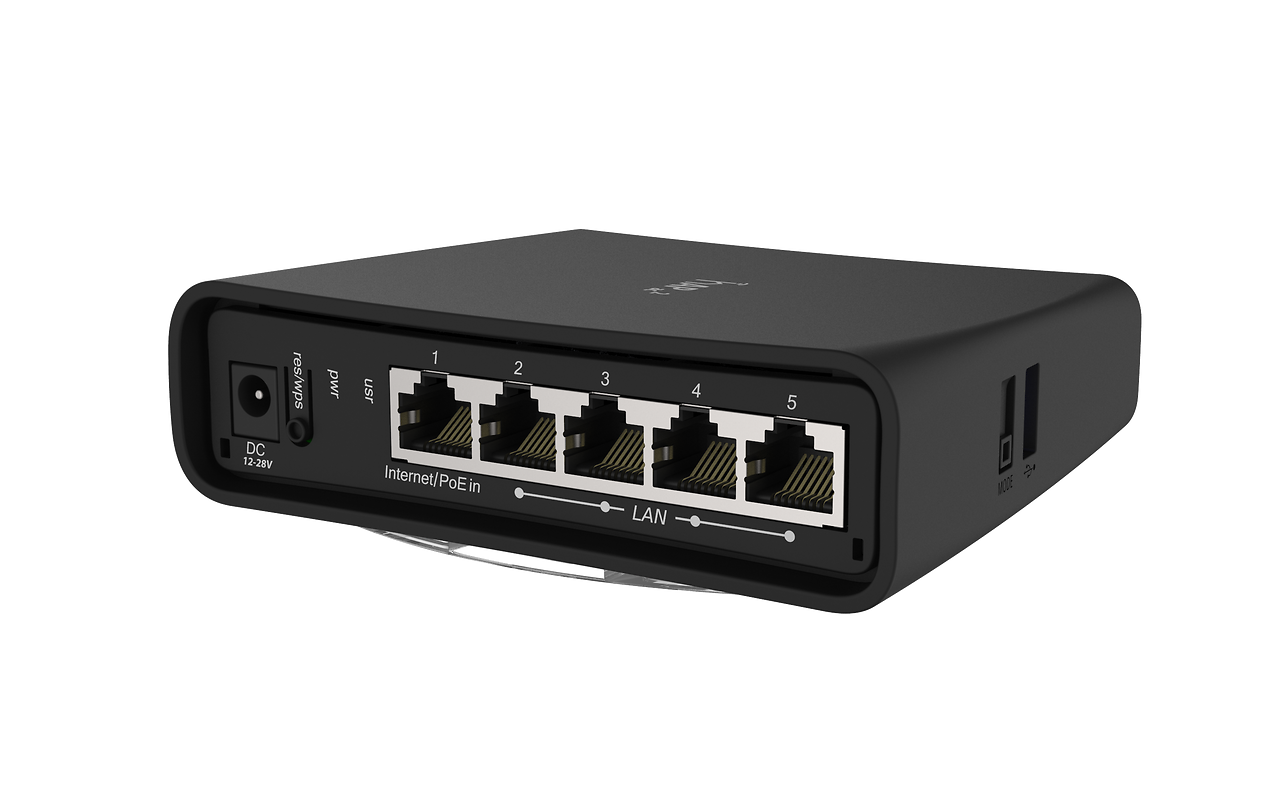 MikroTik RBD52G-5HacD2HnD-TC / hAP ac2 Dual Band Wireless Router + Gigabit Router /
