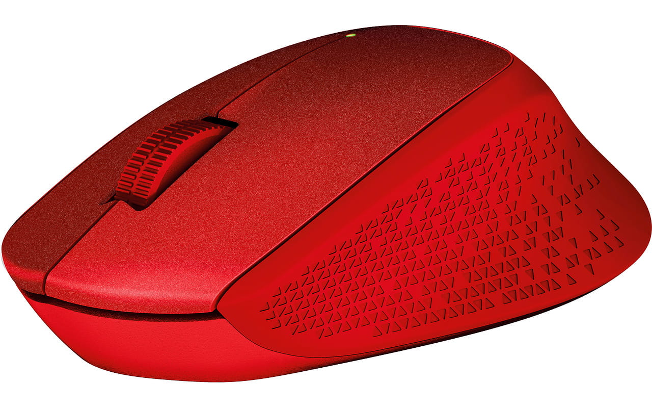Logitech M330 SILENT PLUS / Wireless / Red