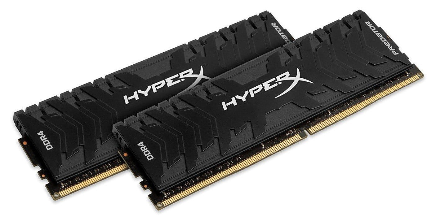RAM Kingston HyperX Predator HX426C13PB3K2/32 / 2x16GB / DDR4-2666 / PC21300 / CL13 / 1.35V / Black