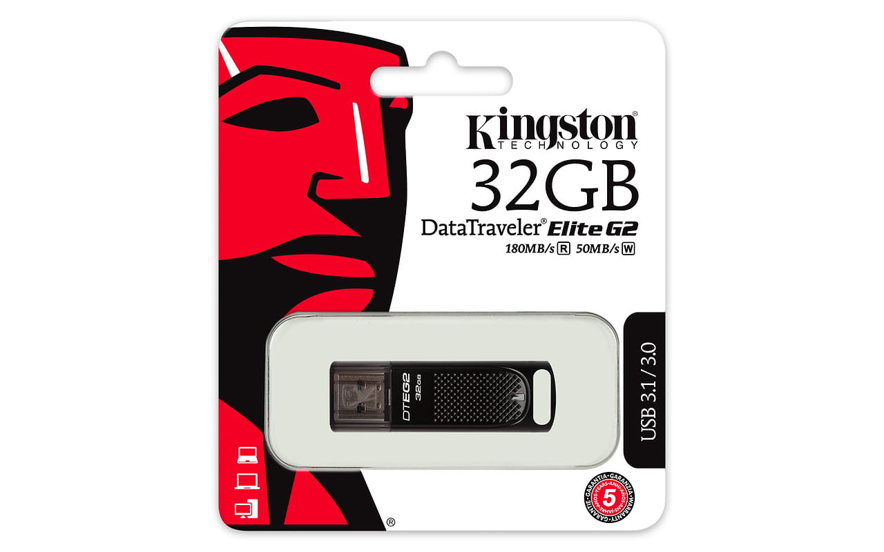 USB Kingston DataTraveler Elite G2 DTEG2/32GB / 32GB / Black