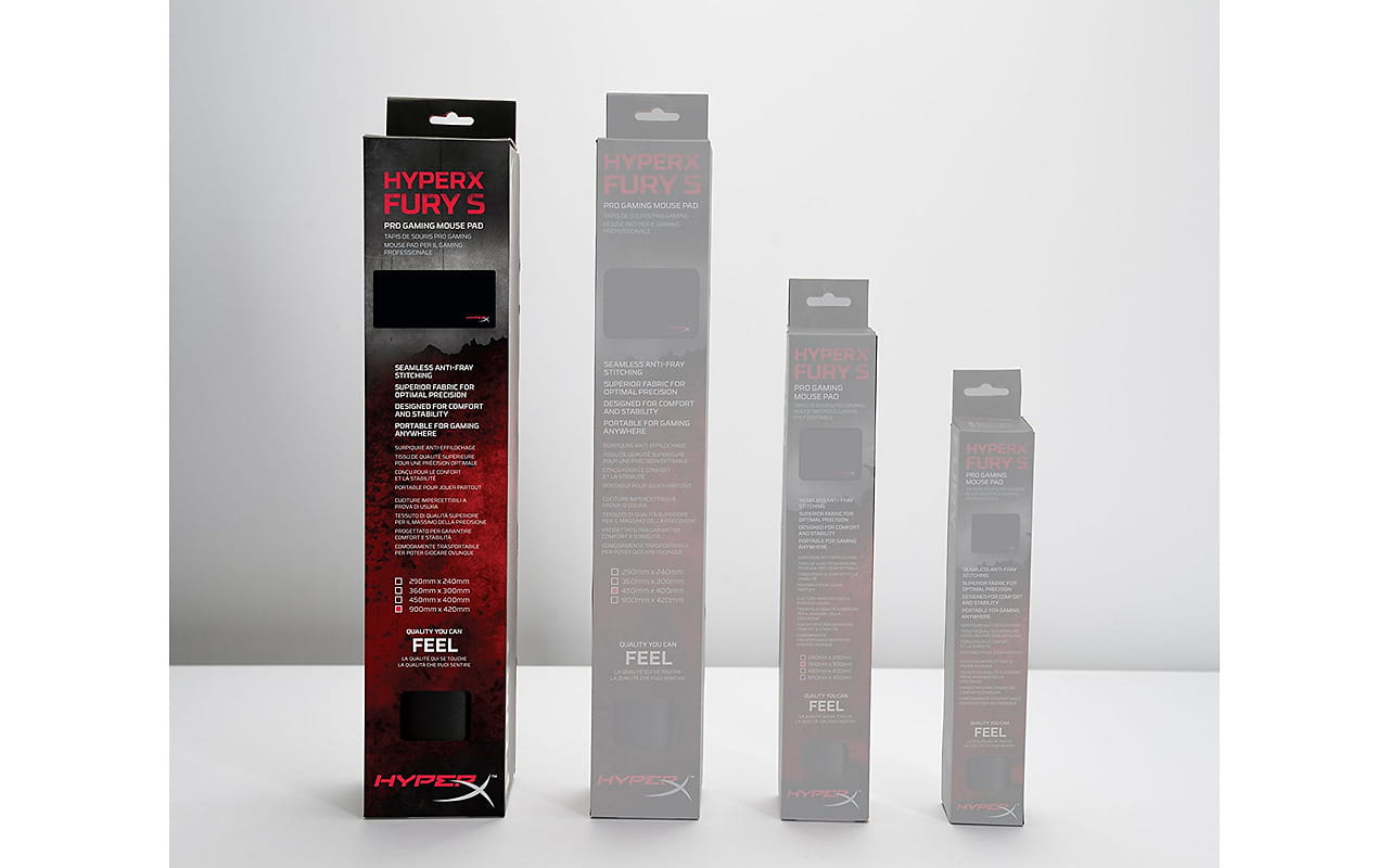 Mouse Pad Kingston HyperX FURY S / 900mm x 420mm x 3.5 mm / HX-MPFS-X / Black
