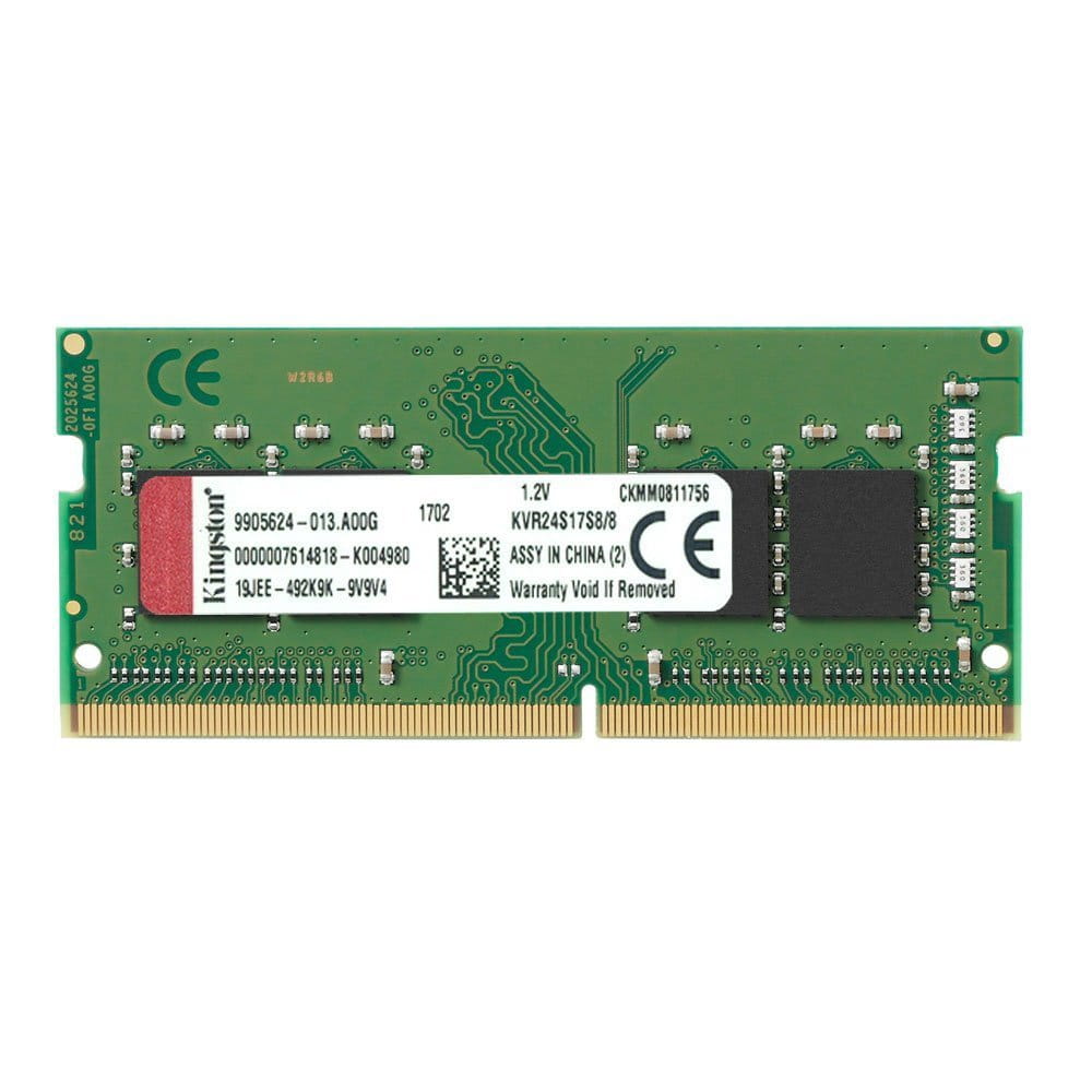RAM Kingston ValueRam KVR24S17S8/8 / 8GB / DDR4 / SODIMM / 2400MHz / CL17 / 1.2V /