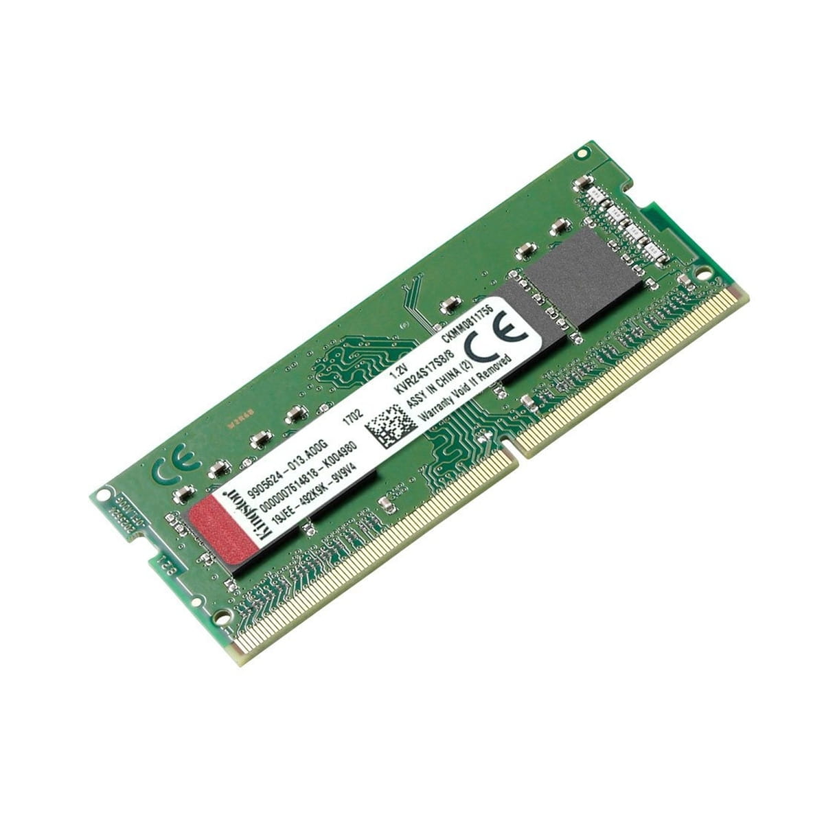RAM Kingston ValueRam KVR24S17S8/8 / 8GB / DDR4 / SODIMM / 2400MHz / CL17 / 1.2V /