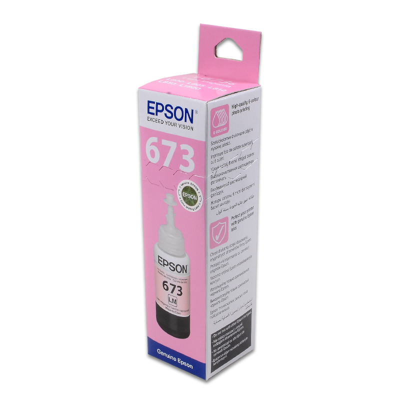Ink Epson T673 / Bottle 70ml / Light Magenta
