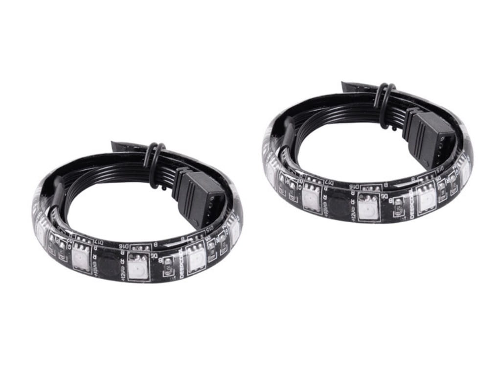 LED strips Deepcool XDC-RGB350 / RGB color LED strip / Software control: ASUS Aura, MSI Mystic, Gigabyte Fusion /