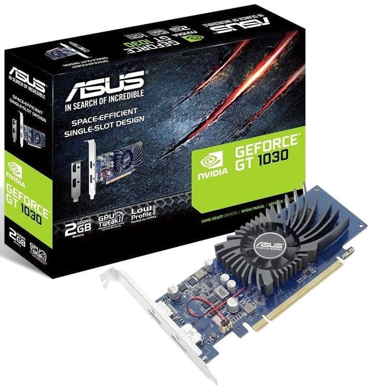 ASUS GeForce GT 1030 2GB GDDR5 64bit / GT1030-2G-BRK