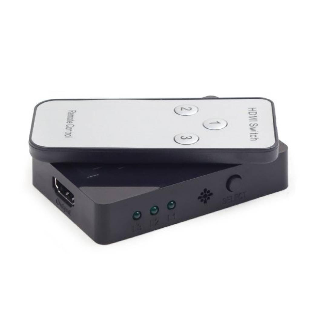 Switch Cablexpert DSW-HDMI-34 / HDMI interface switch / 3 ports
