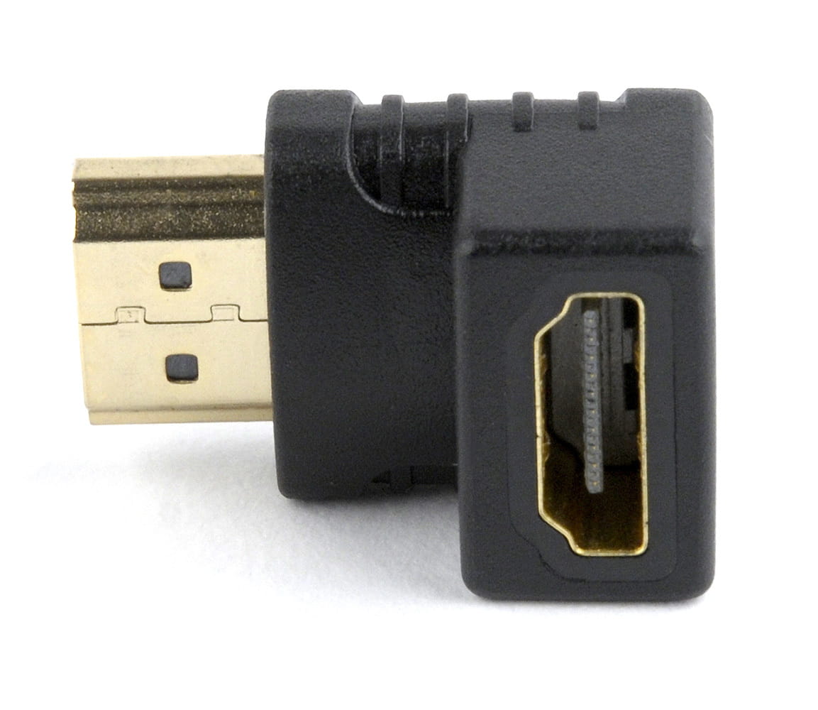 Adapter Cablexpert A-HDMI90-FML / HDMI M to HDMI F / 90 degrees