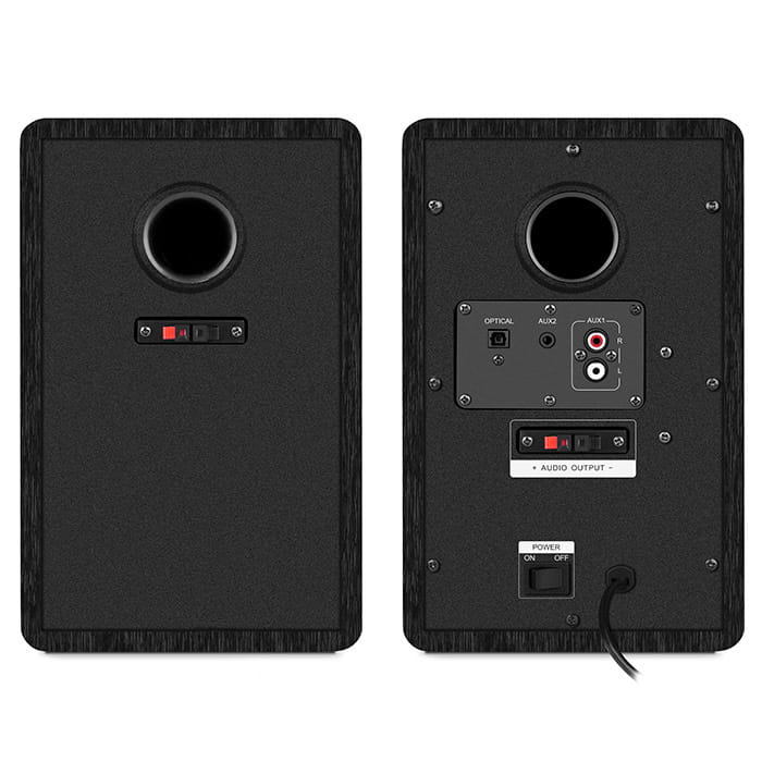Speakers Sven SPS-750 / 2.0 / 50W RMS / Bluetooth / Optical input / Remote control / Black