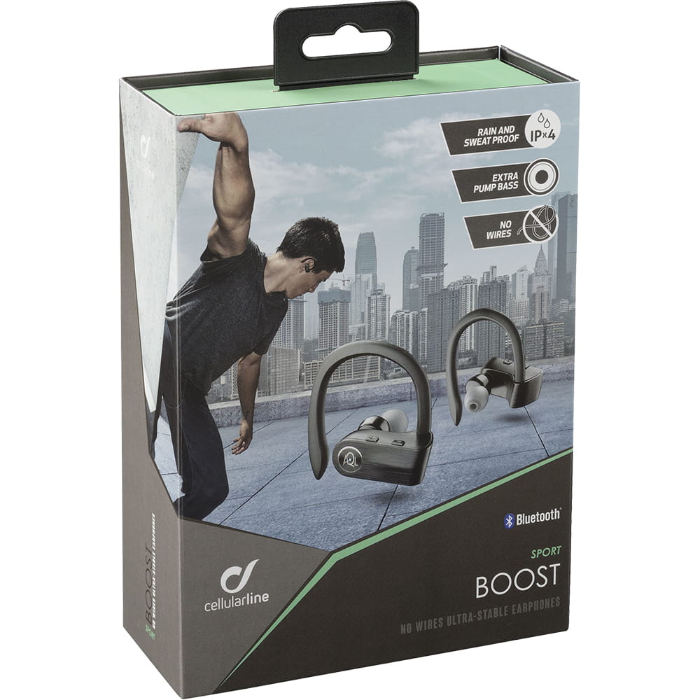 Headset Cellularline BOOST / Bluetooth / Black