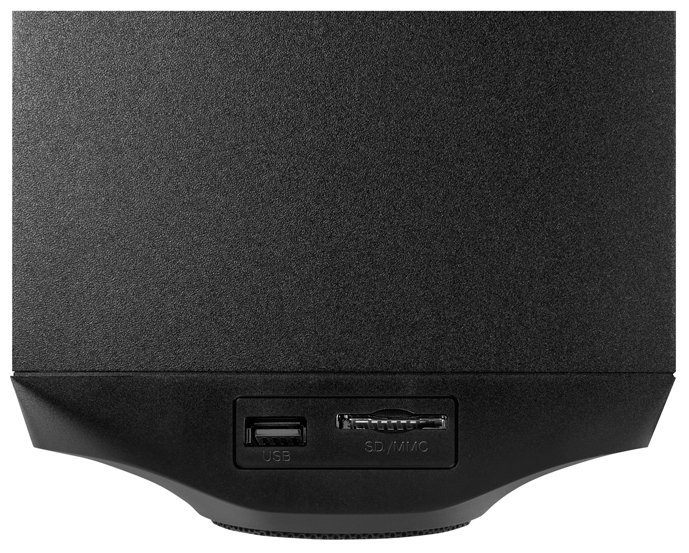 Speakers Sven MS-304 / 2.1 / 40W RMS / Bluetooth + EDR / Digital LED display / FM-tuner / Black