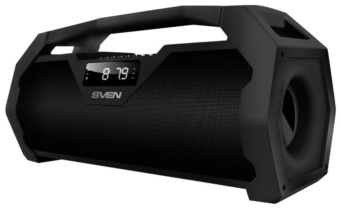 Speakers Sven PS-470 / 18w / Portable / Bluetooth / Battery 1800 mAh / Black