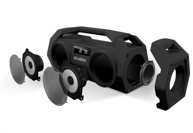 Speakers Sven PS-465 / 18W RMS / Bluetooth / Portable Black